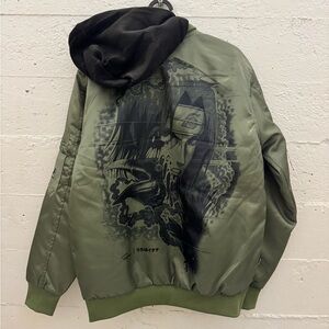 Primitive Green Naruto Bomber Jacket